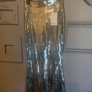 Sequined mermaid skirt
